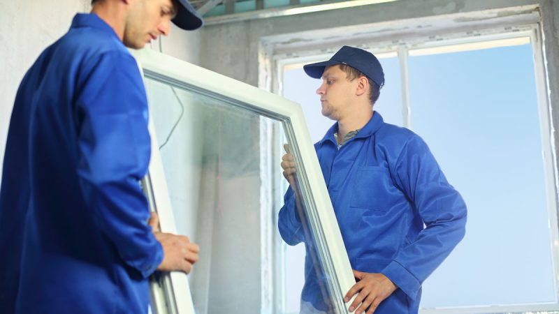 Window workers, Glaziers St Johns Wood
